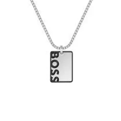 Hugo Boss Boss ID Necklace- Boss