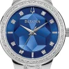 Bulova Crystal Ladies-Women Bulova