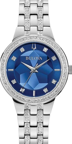 Bulova Crystal Ladies-Women Bulova