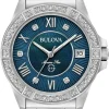 Bulova Marine Star Diamond Ladies-Women Bulova
