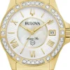 Bulova Marine Star Diamond Ladies-Women Bulova