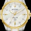 Bulova Marine Star Diamond Ladies-Women Bulova