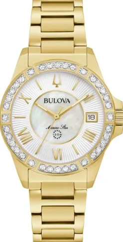 Bulova Marine Star Diamond Ladies-Women Bulova