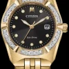 Citizen Eco-Drive Corso Ladies 24-Diamond Bezel-Women Citizen
