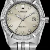 Citizen Eco-Drive Corso Ladies 24-Diamond Bezel-Women Citizen