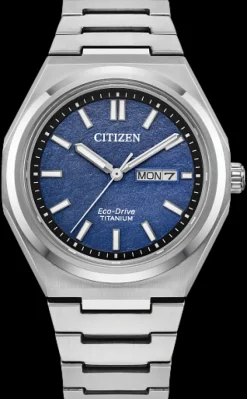 Citizen Eco-Drive Zenshin Three Hand- Citizen