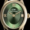 Daniel Wellington Ophelia Mini Emerald Gold-Women Daniel Wellington