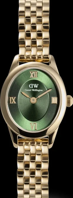 Daniel Wellington Ophelia Mini Emerald Gold-Women Daniel Wellington