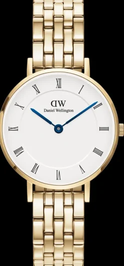 Daniel Wellington Petite Roman Numerals 5-Link-Women Daniel Wellington