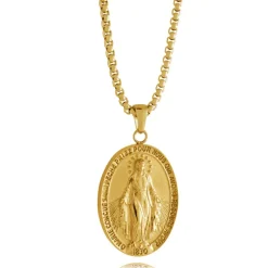 Italgem Steel Italgem Miraculous Pendant- Italgem Steel