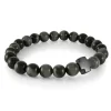 Italgem Steel Beaded Cross Bracelet- Italgem Steel