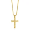 Italgem Steel Cross Necklace- Italgem Steel