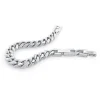 Italgem Steel Curb Bracelet- Italgem Steel