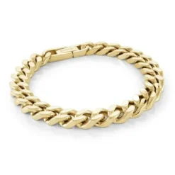 Italgem Steel 9.4MM Curb Bracelet- Italgem Steel