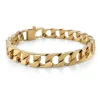 Italgem Steel 9.4MM Flat Curb Bracelet- Italgem Steel