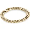Italgem Steel 10MM Lined Cuban Bracelet- Italgem Steel