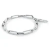 Italgem Steel U-link Polished Bracelet-Women Italgem Steel