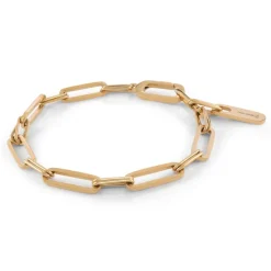 Italgem Steel U-link Polished Bracelet-Women Italgem Steel