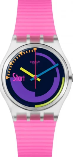 Swatch Neon Pink Podium-Women Swatch